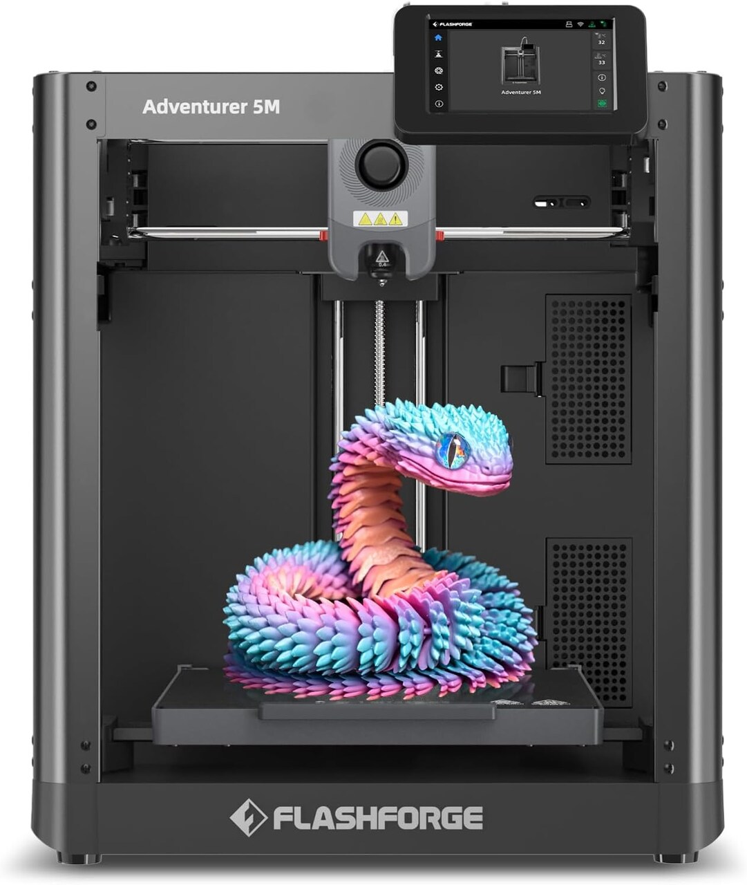 Flashforge Adventurer 5M 3D Printer, 600mm/s High Speed, Beginner-friendly, For Home Use